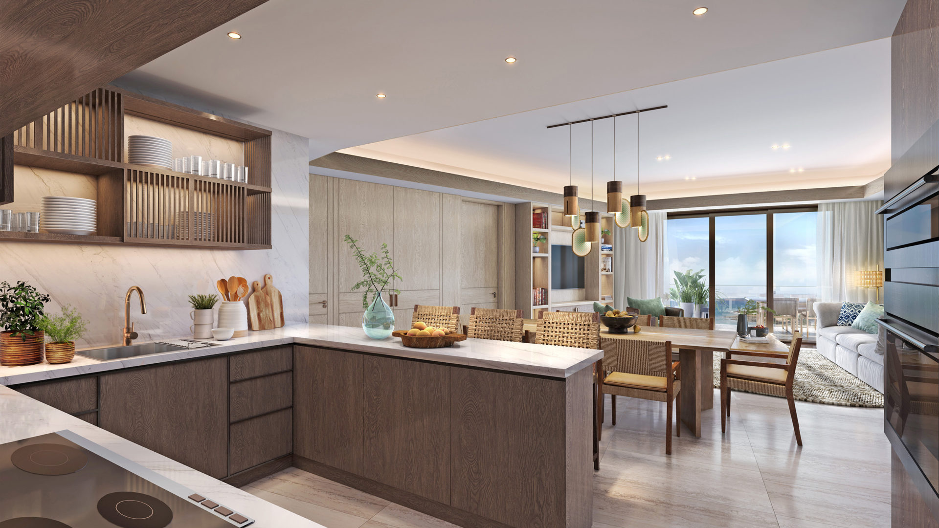 203 (2BR) Kitchen
