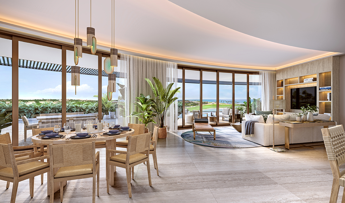 R111 (3BR) Living & Dining